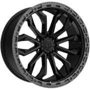 (Set of 4) TIS 556BA 17x9 6x135 +0mm Satin Black Wheels Rims 17" Inch - Image 2