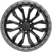 TIS 556BA 17x9 Satin Black