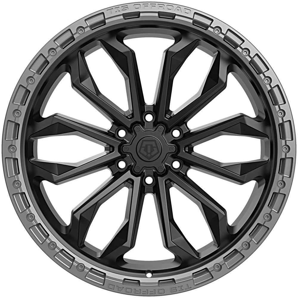 TIS 556BA 17x9 Satin Black