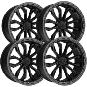TIS 556BA 17x9 Satin Black