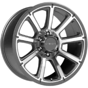 (Set of 4) 18" Vision 353 Turbine Gunmetal Rims 18x9 6x135 +18mm - Image 2