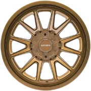 (Set of 4) 18" Mayhem 8116 Intrepid Bronze Rims 18x9 8x6.5" -12mm - Image 2