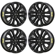 (4 SET) 20"x8.5 Ford F-150 Gloss Black Exchange Wheels Rims Factory OEM ALYFS027 2024-2025 - Image 2