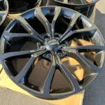 22" Black Wheels Set of 4
