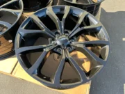 22" Black Wheels Set of 4